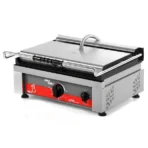 Contact/Panini Grill | Ribbed Surface 460x300 mm (Cast Iron) | 50°C/300°C - Image 2