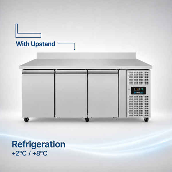Refrigerated Counter – 3 Doors – 1790x700x850mm