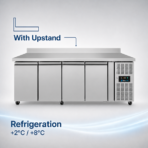Refrigerated Counter – 4 Doors – 2230x700x850mm