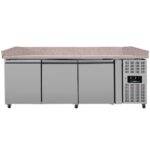 Pizza Counter 3 Doors - 202x80x100cm