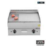 Gas Griddle – 1/3 GROOVED - 2/3 SMOOTH