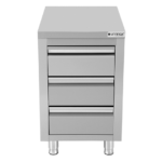 Drawer cabinet with 3 drawers