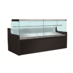 Refrigerated Meat Display Counter – 2480mm with Single Shelf