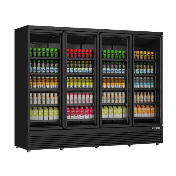 Refrigerator 4 Glass Doors – 2025Ltr