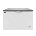 Chest Freezer | 395L | White/Stainless Steel | -18°C to -25°C | Static Cooling