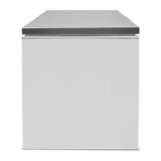 Chest Freezer | 395L | White/Stainless Steel | -18°C to -25°C | Static Cooling - Image 3