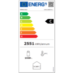 Refrigerator | 1081L | Black | 0°C to +10°C | Fan Cooling | Braked Castors - Image 2
