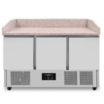 Pizza workbench | 350 L | 3 doors (1/1 GN) | +2 °C to +8 °C