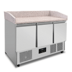 Pizza workbench | 350 L | 3 doors (1/1 GN) | +2 °C to +8 °C - Image 3