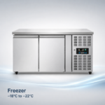 FREEZER Counter – 2 Doors – Without Upstand 136x70x85cm