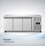 FREEZER Counter – 3 Doors – Without Upstand 179x70x85cm