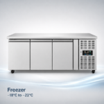 FREEZER Counter – 3 Doors – Without Upstand 179x70x85cm