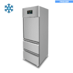 Freezer – 1 Door – GN 2/1 – 650 Liters – 1 Half Door and 2 Drawers - Image 3