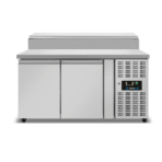 Saladette | 2 Doors (1/1 GN) | Top 6× 1/3 GN | +2°C to +8°C | Forced Cooling | Flip Lids