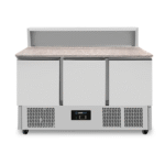 Pizza Workbench, 3-Door (GN 1/1), with 8 × GN 1/6 Top | +2°C to +8°C