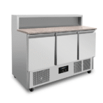 Pizza Workbench, 3-Door (GN 1/1), with 8 × GN 1/6 Top | +2°C to +8°C - Image 2
