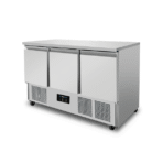 Refrigerated Workbench | 3 Doors (1/1 GN) | +2°C / +8°C | 137x70x85(h) cm - Image 3