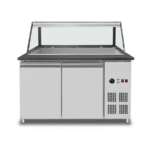 Bain-Marie Counter – 4x GN 1/1 – 153 × 82 × 85.5 cm - Image 2