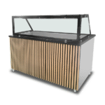 Bain-Marie Counter – 4x GN 1/1 – 153 × 82 × 85.5 cm