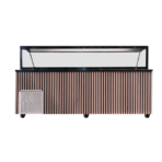 Saladette Workbench – 6x GN 1/1 Capacity – 223x82x85.5cm