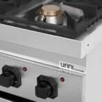 Gas stove with doors  – 13kW – 2 Burners - Image 5