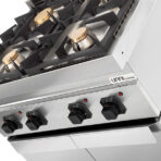 Gas stove with doors  – 28kW – 4 Burners - Image 4