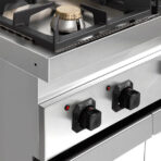 Gas stove with doors  – 28kW – 4 Burners - Image 6