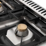 Gas stove with doors  – 28kW – 4 Burners - Image 7