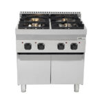 Gas stove with doors  – 28kW – 4 Burners - Image 3