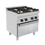 Gas stove with doors  – 28kW – 4 Burners