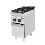 Gas stove with doors  – 13kW – 2 Burners - Image 2
