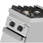 Gas stove with doors  – 13kW – 2 Burners - Image 4