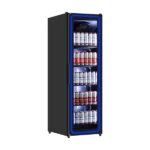 Refrigerator 1 Glass Door – 395L – Blue LED Light