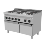 Electric Range 6 PL with Electric Oven – E70FEO30-K - Image 2