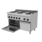 Electric Range 6 PL with Electric Oven – E70FEO30-K - Image 4