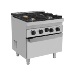 Gas Range with Electric Oven – 4 Burners – E70FG020