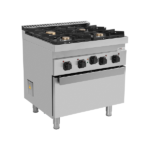 Gas Range with Electric Oven – 4 Burners – E70FG020