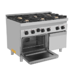 Gas Range with Electric Oven – 6 Burners – E70FGO30-K - Image 5