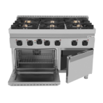 Gas Range with Electric Oven – 6 Burners – E70FGO30-K - Image 4
