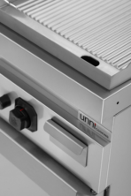 Griddle plate Gas – Grooved/Chrome  – G70GP10+GC-K - Image 4