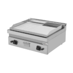 Griddle plate Gas– 1/2 Smooth - 1/2 Grooved Chrome – G70GP20B+GSC - Image 2