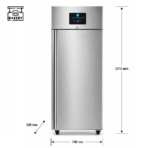 Ventilated pastry refrigerated cabinet -2°C/+8°C - 733 litres - Image 2