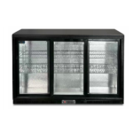 Barcooler Black Sliding Doors – 1350x525xH900mm