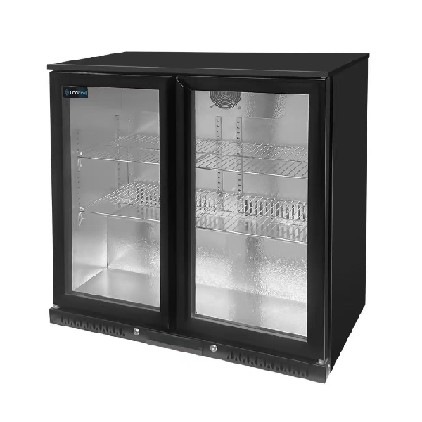 Barcooler Black 2 Doors - 900x525xH900mm