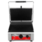 Contact/Panini Grill | Ribbed Surface 360x300 mm (Cast Iron) | 50°C/300°C - Image 5