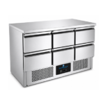 Refrigerated Counter 1365x700xH850mm - With 6 drawers - Image 2