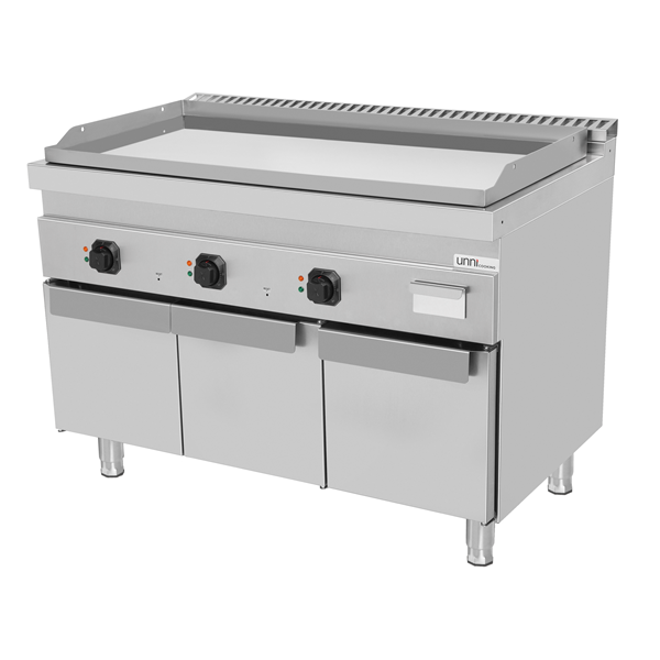 Electric Griddle – Chrome – 1200x700xH850mm
