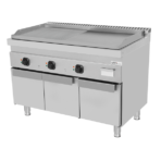 Electric Griddle – Smooth/Grooved – 1200x700xH850mm - Image 2