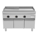 Electric Griddle – Smooth/Grooved(Chrome) – 1200x700xH850mm - Image 3