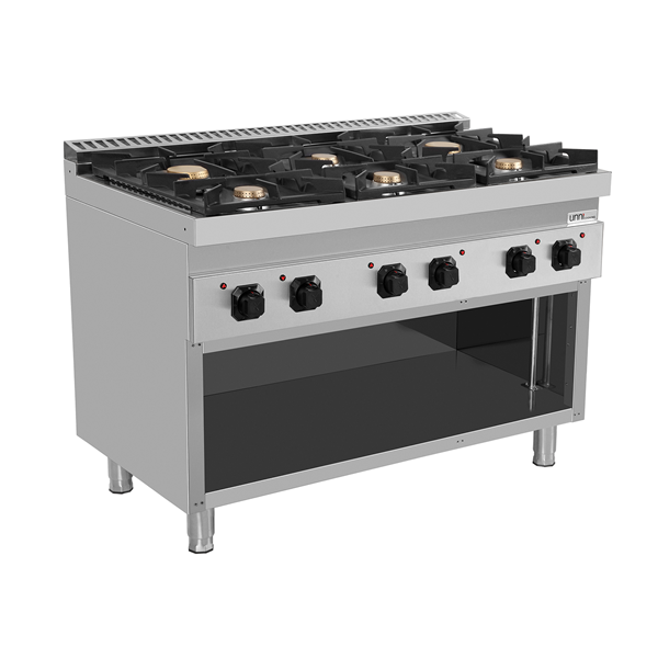Gas stove – 44kW – 6 Burners – G70C20K